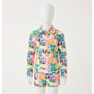NEW LILLY PULITZER mini kylar short in multi disney